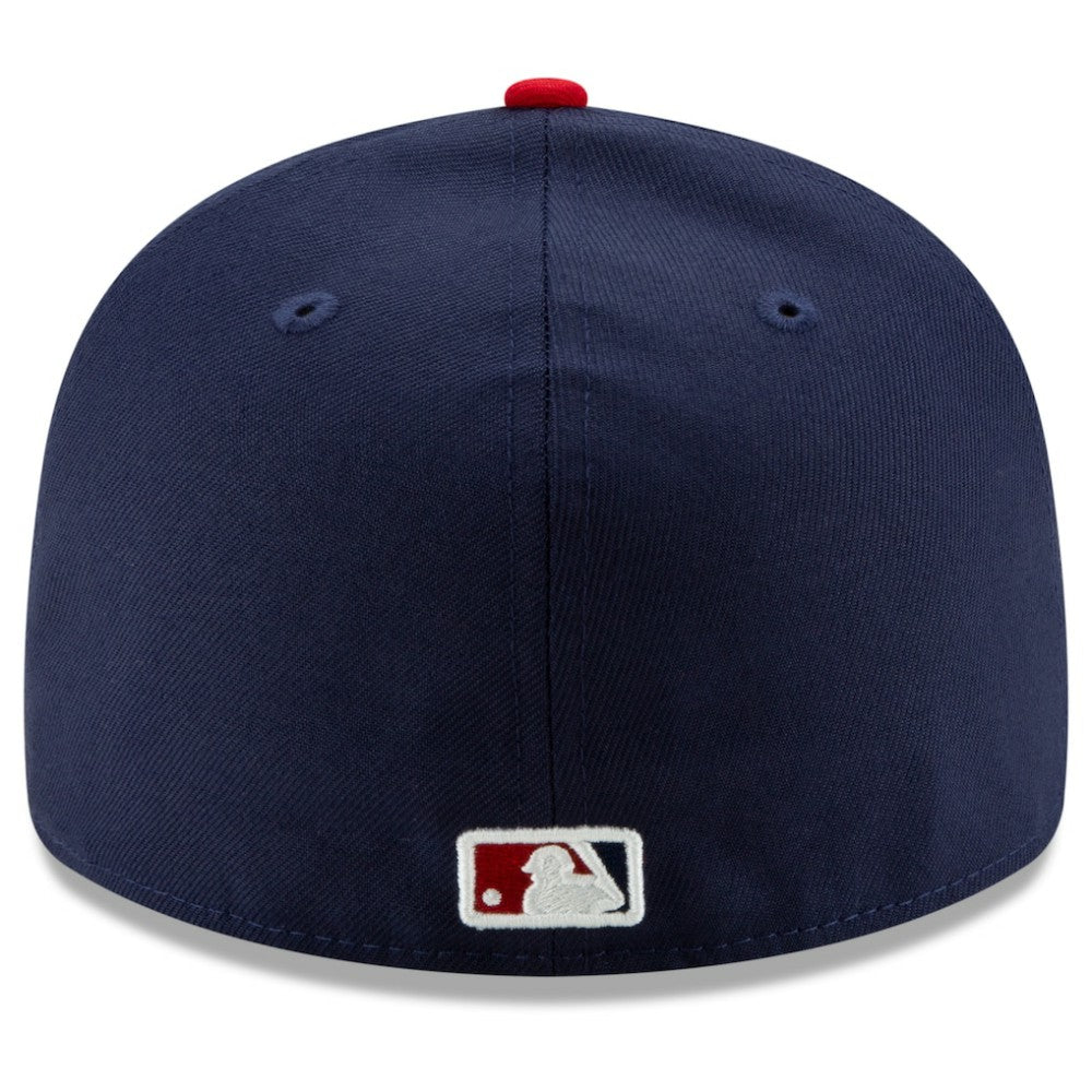 Washington Nationals Alternate 2020 Authentic Collection On-Field Low Profile Fitted Hat - White/Navy | New Era
