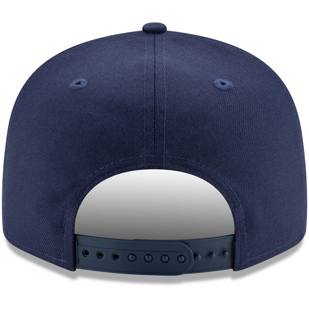Milwaukee Brewers Team Color 9FIFTY Adjustable Hat - Navy | New Era