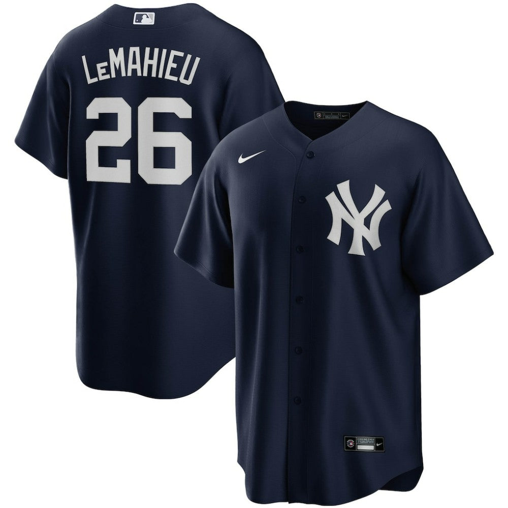 DJ LeMahieu New York Yankees Alternate Replica Player Jersey - Navy | Nike
