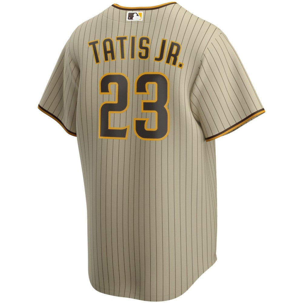 Fernando Tatis Jr. San Diego Padres Alternate Replica Player Jersey - Tan | Nike