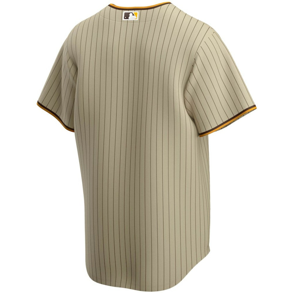 San Diego Padres Alternate Replica Team Jersey - Tan | Nike