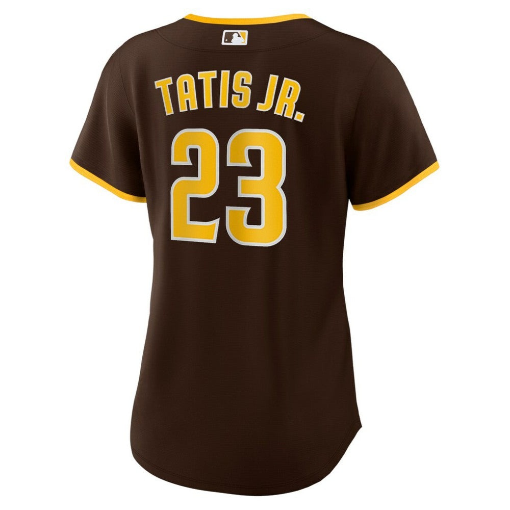 Fernando Tatís Jr. San Diego Padres Women's Road Replica Player Jersey - Brown | Nike