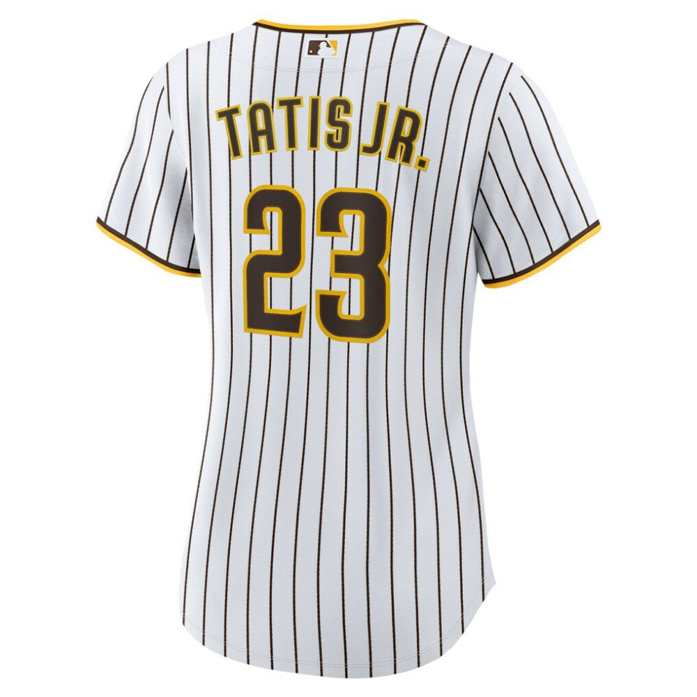 Fernando Tatís Jr. San Diego Padres Women's Home Replica Player Jersey - White/Brown | Nike