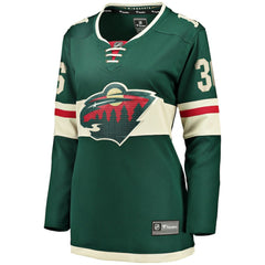Mats Zuccarello Minnesota Wild Fanatics Women's Breakaway Player Jersey Green