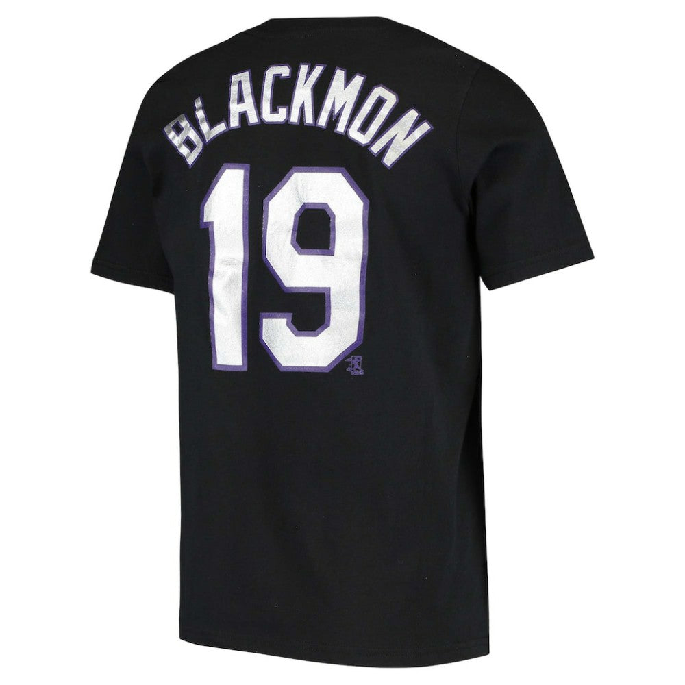 Charlie Blackmon Colorado Rockies Youth Name & Number T-Shirt - Black | Nike