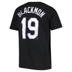 Charlie Blackmon Colorado Rockies Youth Name & Number T-Shirt - Black | Nike