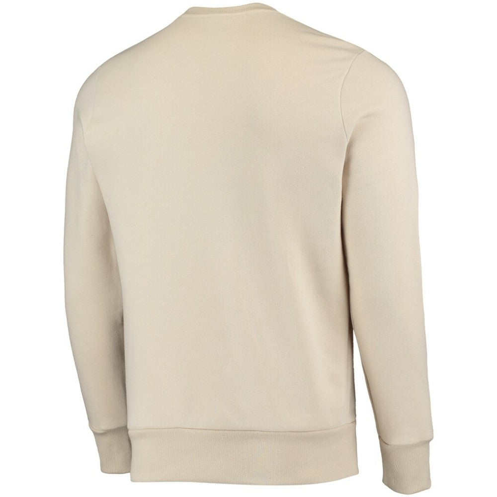 Minnesota Twins Majestic Threads Fleece Pullover Sweatshirt - Oatmeal