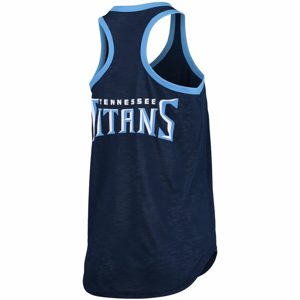 Tennessee Titans G-III 4Her by Carl Banks Women's Tater Tank Top - Navy cheap