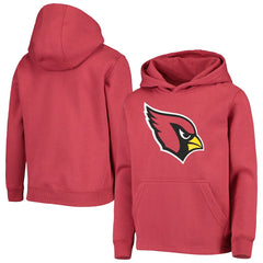 Arizona Cardinals Youth Primary Team Logo Pullover Hoodie - Cardinal sale