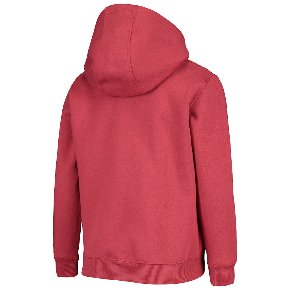 Arizona Cardinals Youth Primary Team Logo Pullover Hoodie - Cardinal sale
