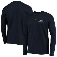 Seattle Seahawks Dunbrooke Logo Maverick Thermal Henley Long Sleeve T-Shirt - Navy online