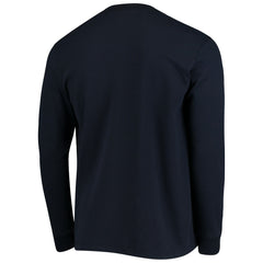 Seattle Seahawks Dunbrooke Logo Maverick Thermal Henley Long Sleeve T-Shirt - Navy online