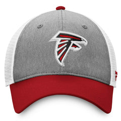 Atlanta Falcons Tri-Tone Trucker Snapback Hat - Gray/Red cheap