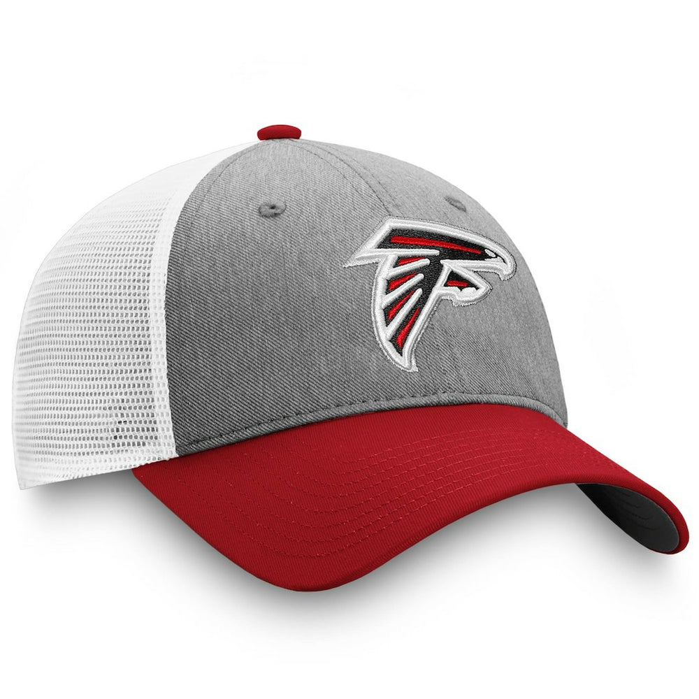 Atlanta Falcons Tri-Tone Trucker Snapback Hat - Gray/Red cheap