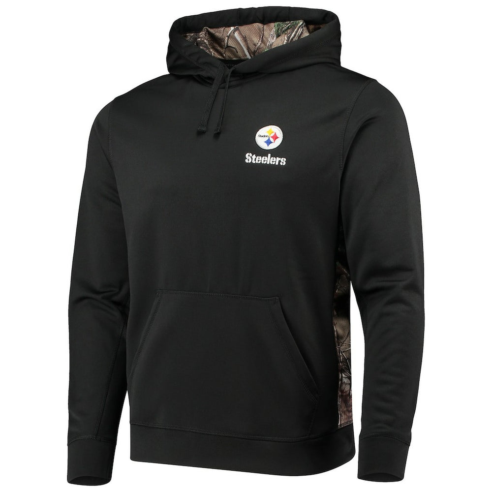 Pittsburgh Steelers Dunbrooke Logo Ranger Pullover Hoodie - Black/Realtree Camo discount