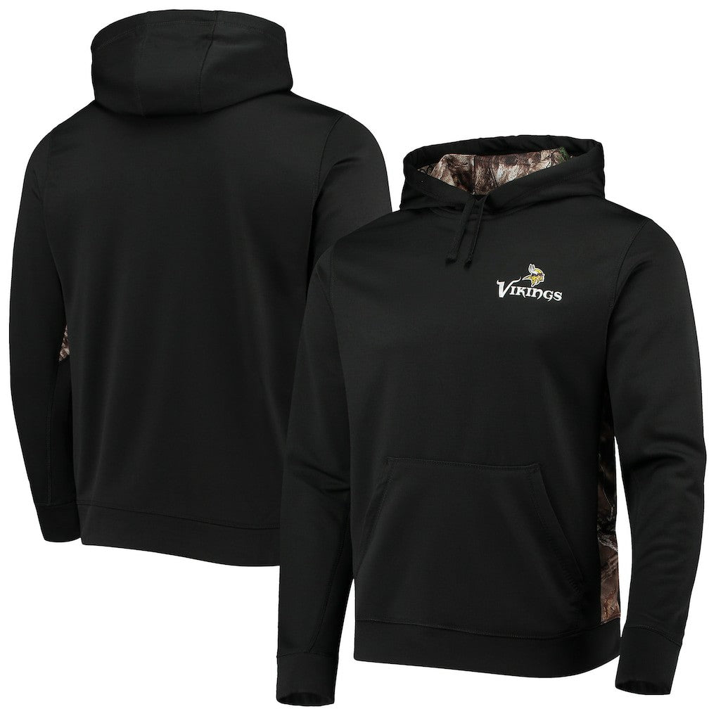 Minnesota Vikings Dunbrooke Logo Ranger Pullover Hoodie - Black/Realtree Camo discount