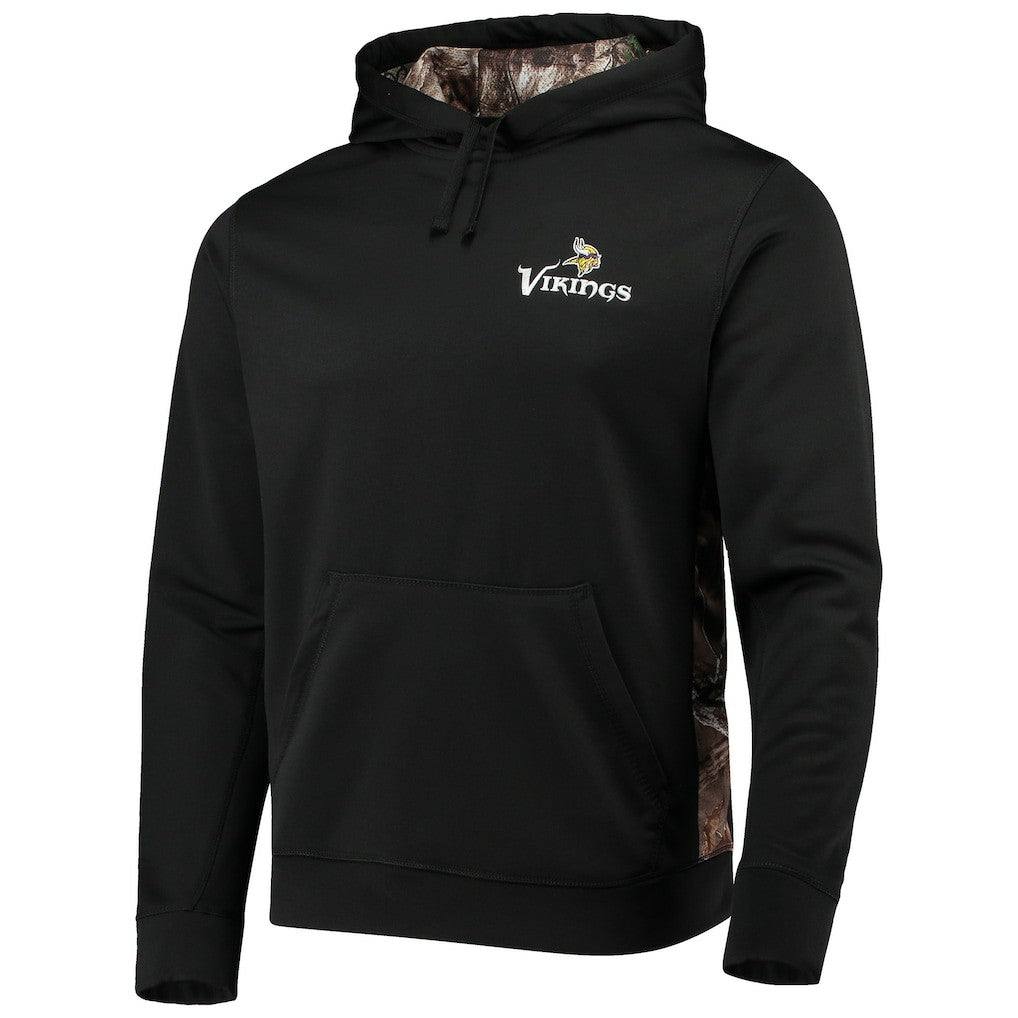 Minnesota Vikings Dunbrooke Logo Ranger Pullover Hoodie - Black/Realtree Camo discount