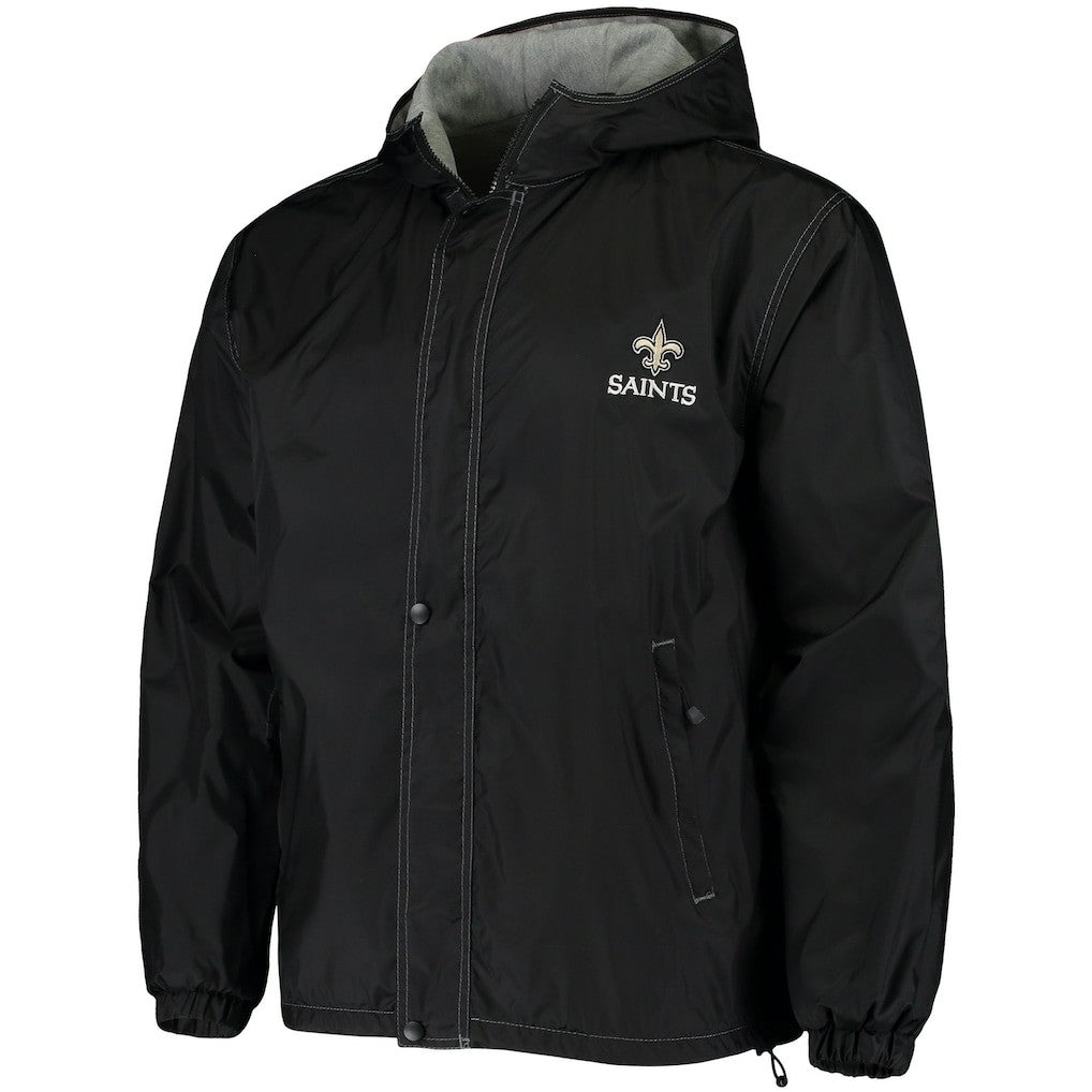 New Orleans Saints Dunbrooke Logo Legacy Stadium Full-Zip Jacket- Black discount