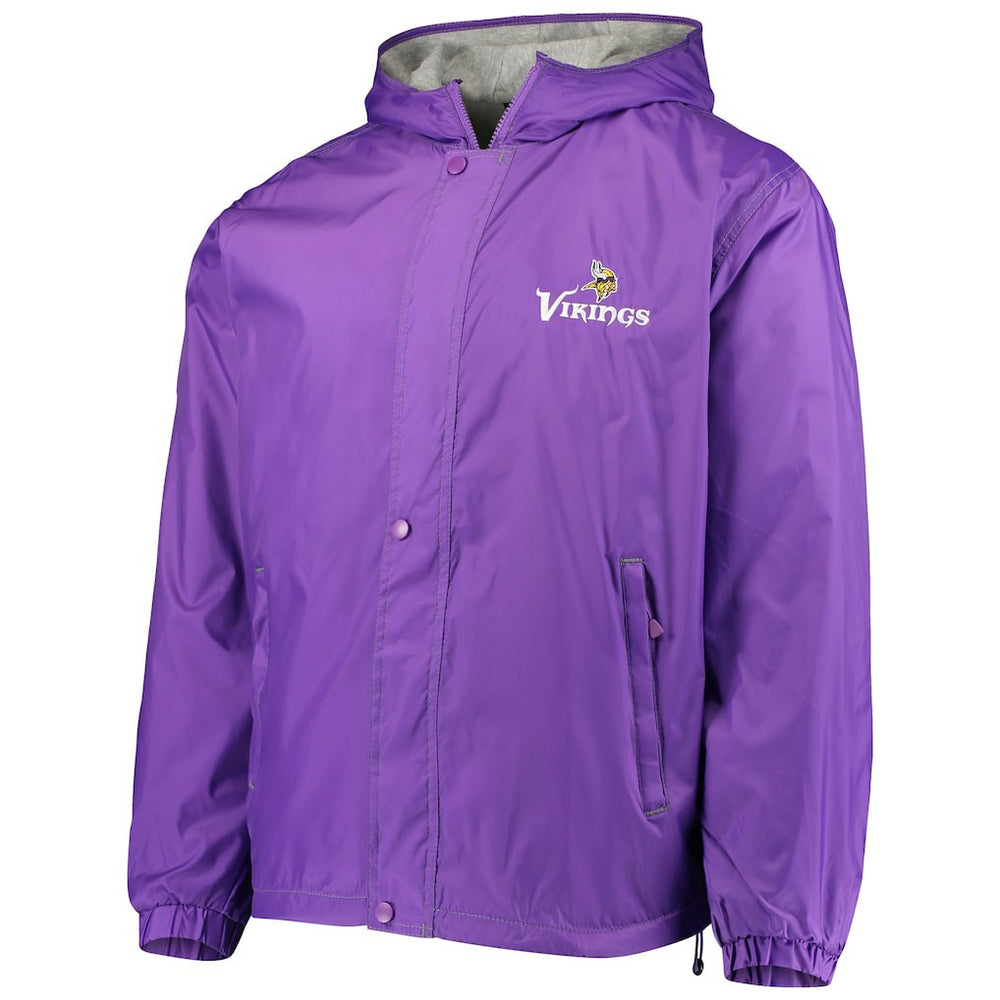 Minnesota Vikings Dunbrooke Logo Legacy Stadium Full-Zip Jacket- Purple sale