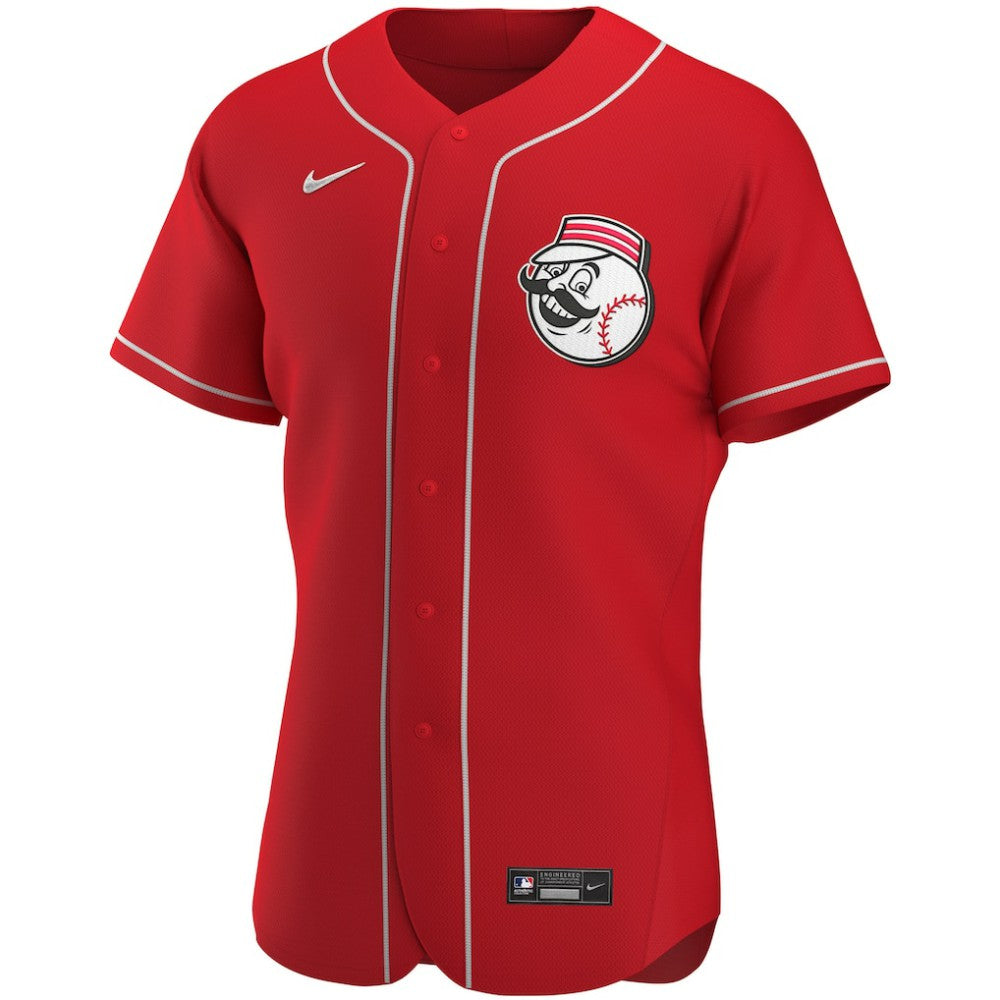 Cincinnati Reds Alternate Authentic Team Logo Jersey - Scarlet | Nike
