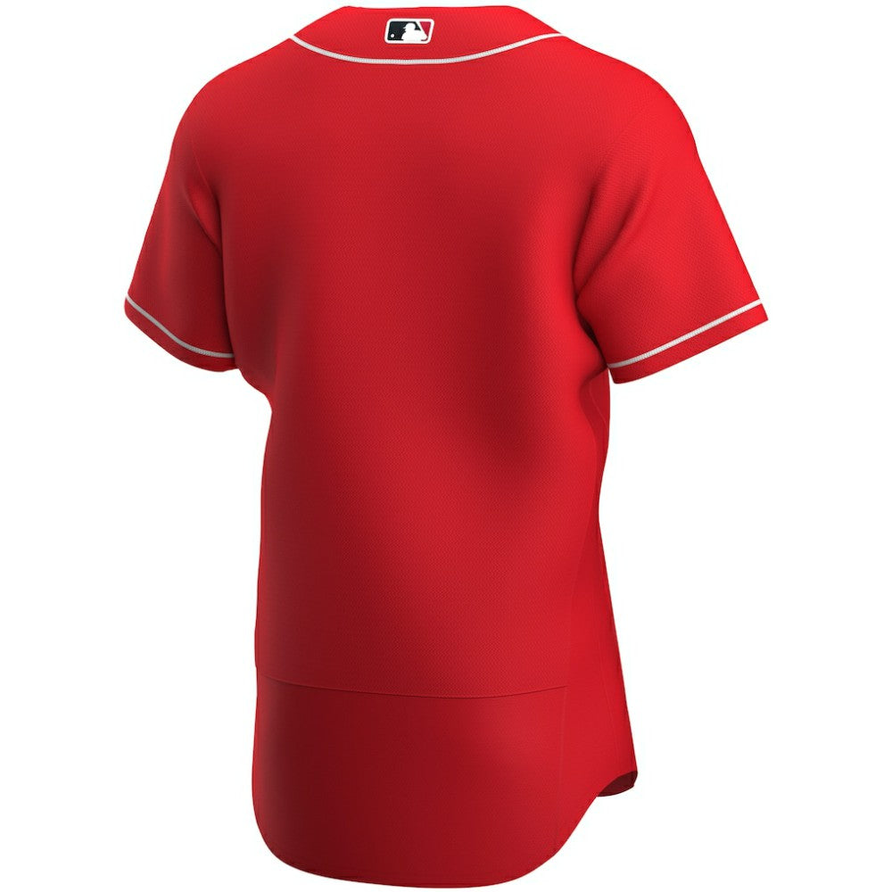 Cincinnati Reds Alternate Authentic Team Logo Jersey - Scarlet | Nike