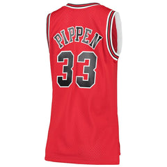 Scottie Pippen Chicago Bulls Women's 1997/98 Hardwood Classics Swingman Jersey sale - Red | Mitchell & Ness shop