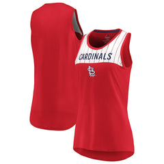 St. Louis Cardinals Majestic Women's Break From Tradition Tank Top  - Red