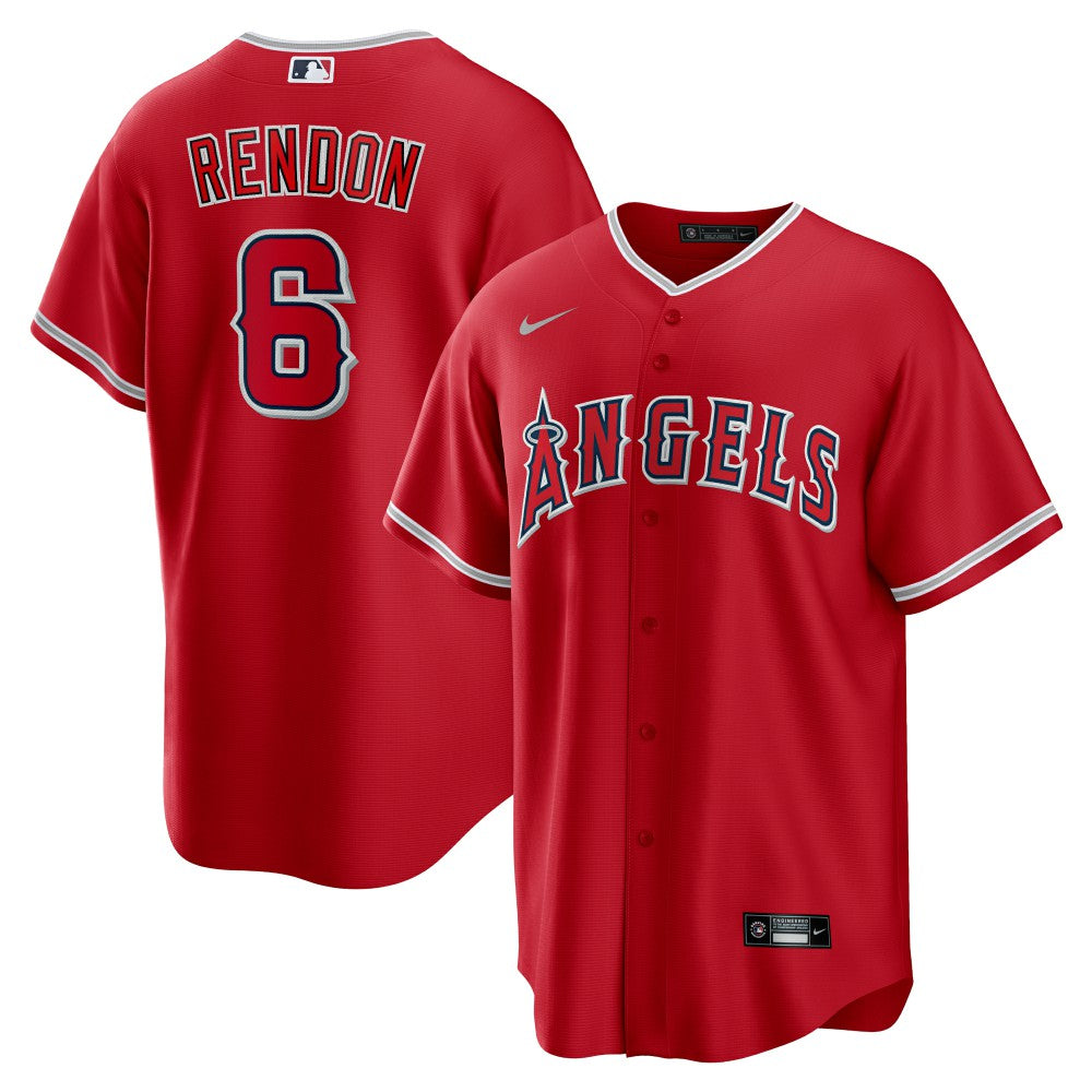 Anthony Rendon Los Angeles Angels Alternate Replica Player Name Jersey - Red | Nike