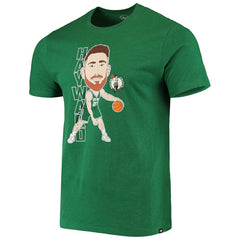 Gordon Hayward Boston Celtics '47 Bobblehead T-Shirt - Heathered Kelly Green | 47 brand outlet