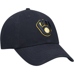 Milwaukee Brewers Women's Team Miata Clean Up Adjustable Hat - Navy | 47 brand