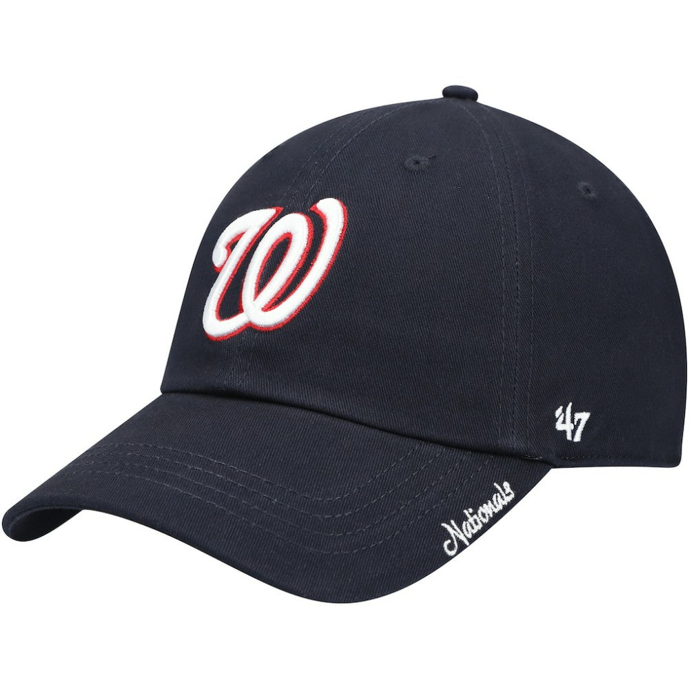 Washington Nationals Women's Team Miata Clean Up Adjustable Hat - Navy | 47 brand