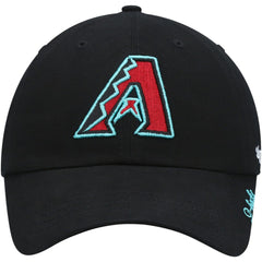 Arizona Diamondbacks Women's Team Miata Clean Up Adjustable Hat - Black | 47 brand