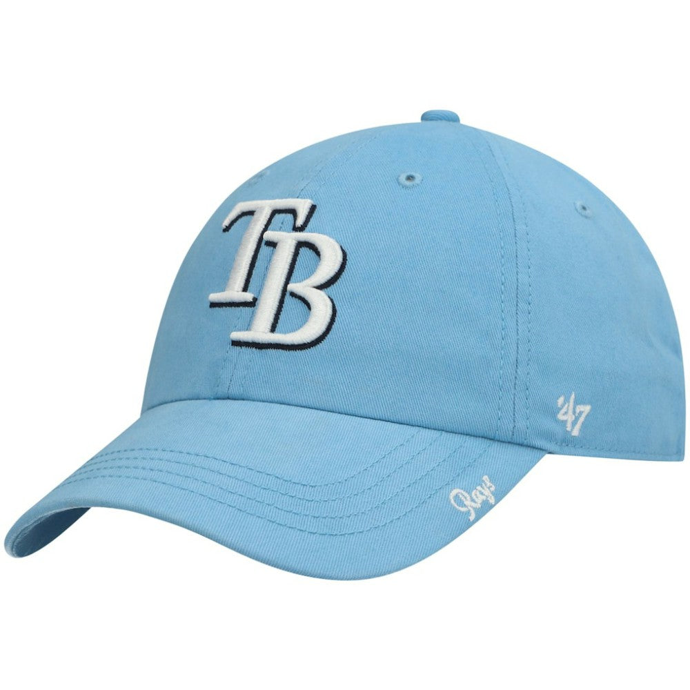 Tampa Bay Rays Women's Team Miata Clean Up Adjustable Hat - Light Blue | 47 brand