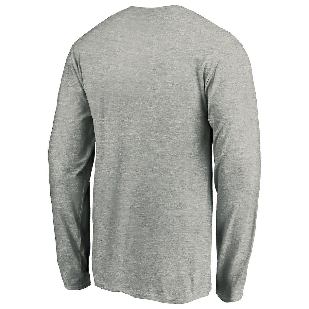San Jose Sharks Graffiti Shark Long Sleeve T-Shirt Heather Gray