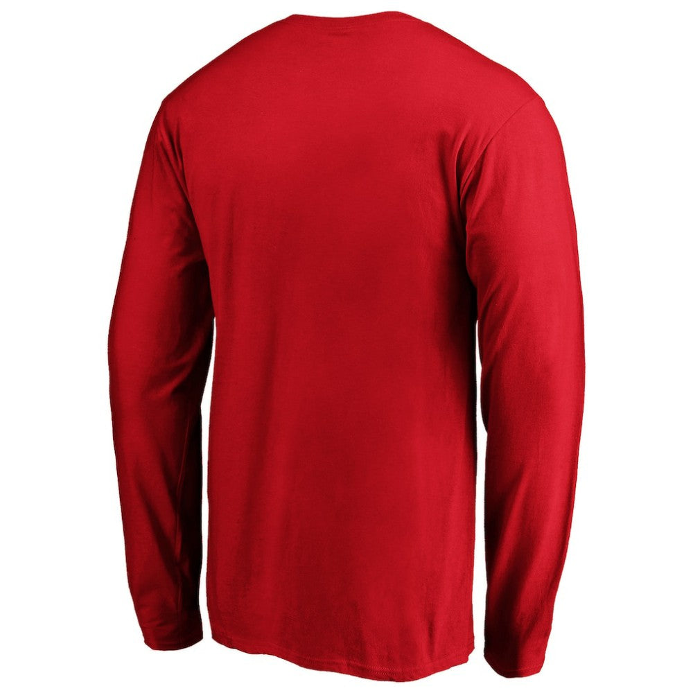 St. Louis Cardinals Official Wordmark Long Sleeve T-Shirt - Red