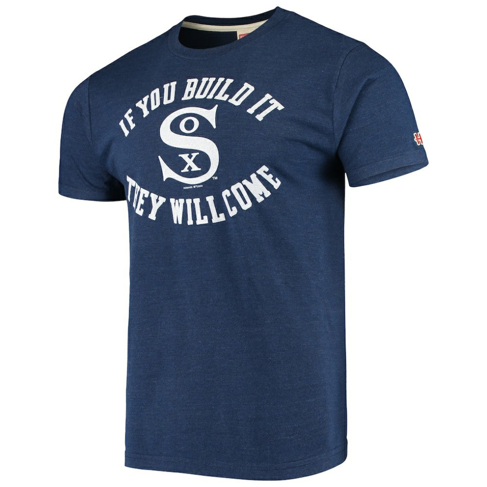 Chicago White Sox Hyperlocal Tri-Blend T-Shirt - Navy