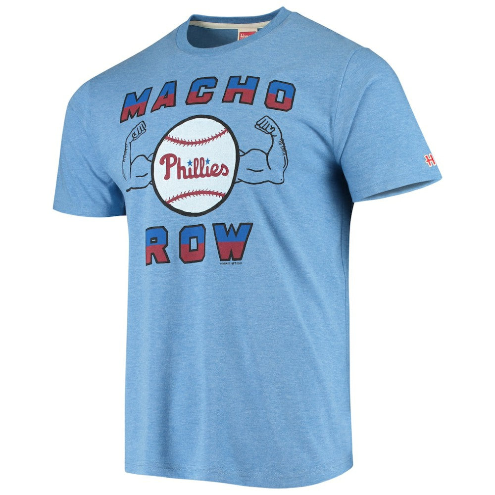 Philadelphia Phillies Hyperlocal Tri-Blend T-Shirt - Light Blue