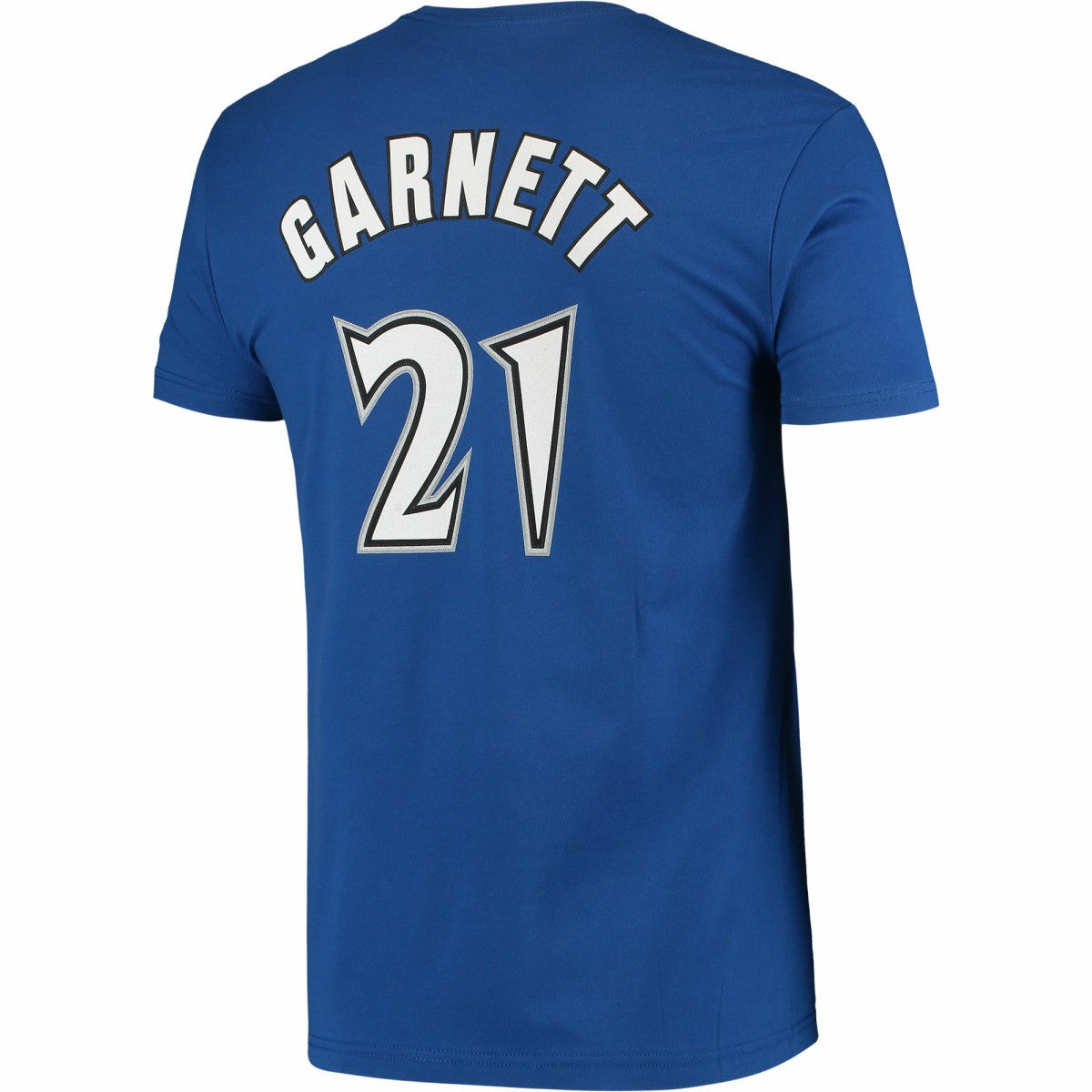 Kevin Garnett Minnesota Timberwolves Hardwood Classics Stitch Name & Number T-Shirt - Blue | Mitchell & Ness shop