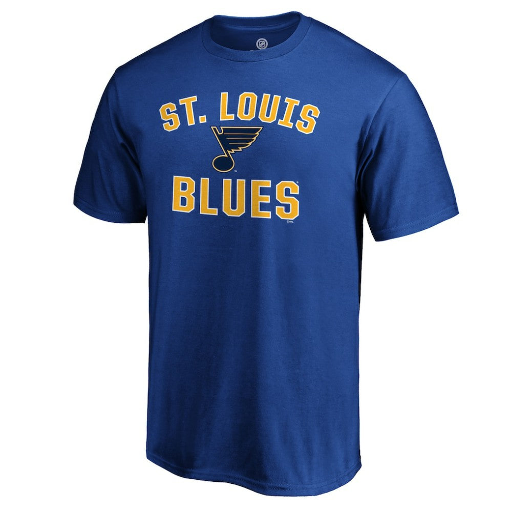 St. Louis Blues Fanatics Team Victory Arch T-Shirt Blue
