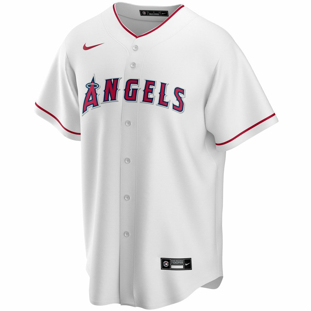 Los Angeles Angels Home Replica Custom Jersey - White | Nike