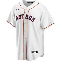 Houston Astros Home Replica Custom Jersey - White | Nike
