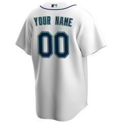 Seattle Mariners Home Replica Custom Jersey - White | Nike
