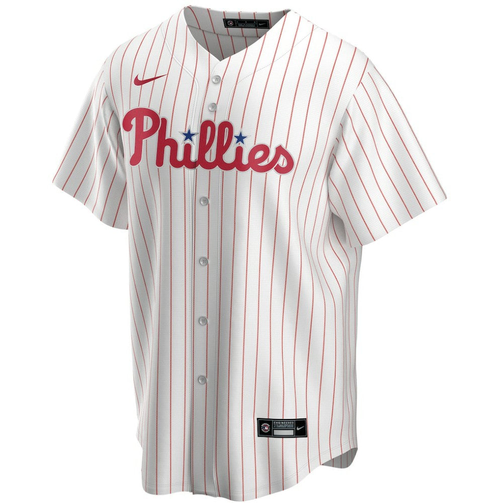 Philadelphia Phillies Home Replica Custom Jersey - White | Nike