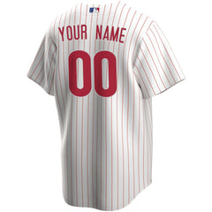 Philadelphia Phillies Home Replica Custom Jersey - White | Nike