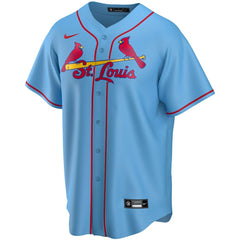 St. Louis Cardinals Alternate Replica Custom Jersey - Light Blue | Nike
