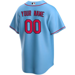 St. Louis Cardinals Alternate Replica Custom Jersey - Light Blue | Nike