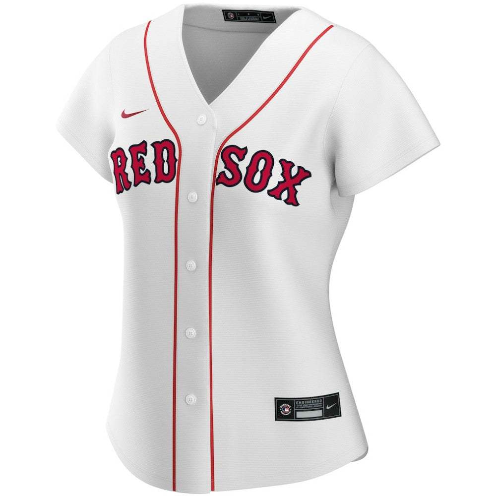 Boston Red Sox Women's Home Replica Custom Jersey - White | Nike