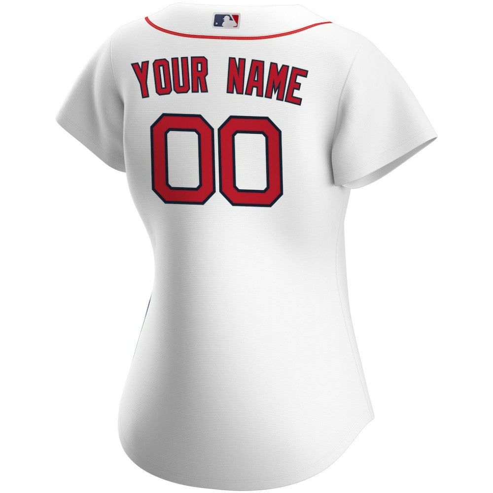 Boston Red Sox Women's Home Replica Custom Jersey - White | Nike