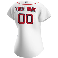 Boston Red Sox Women's Home Replica Custom Jersey - White | Nike