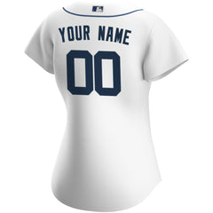 Detroit Tigers Women's Home Replica Custom Jersey - White | Nike